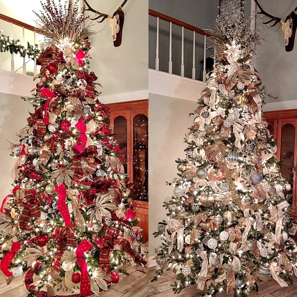 Christmas Tree Transformation by Changing Ribbon - Picture 2 of 4